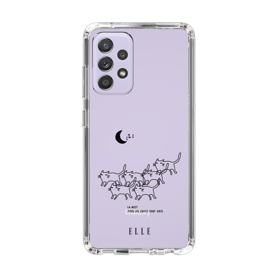 スリムプロテクションケース［ ELLE - All cats are grey in the dark ］