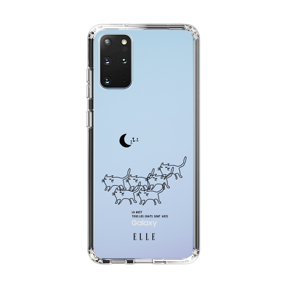 スリムプロテクションケース［ ELLE - All cats are grey in the dark ］
