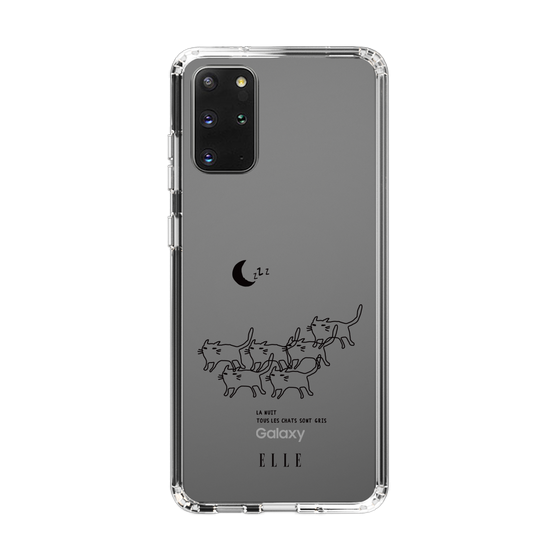 スリムプロテクションケース［ ELLE - All cats are grey in the dark ］