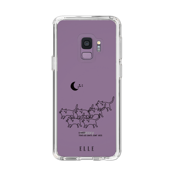 スリムプロテクションケース［ ELLE - All cats are grey in the dark ］