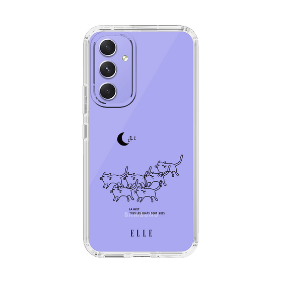 スリムプロテクションケース［ ELLE - All cats are grey in the dark ］