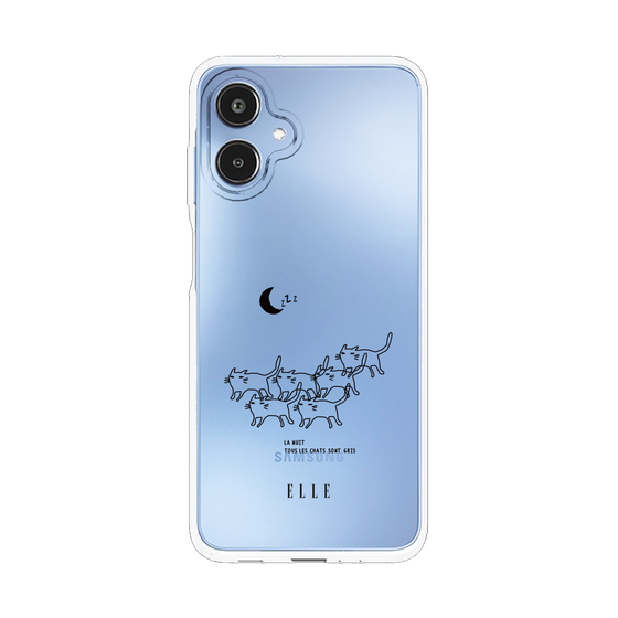 スリムプロテクションケース［ ELLE - All cats are grey in the dark ］