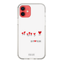 スリムプロテクションケース［ ELLE - Let who love me follow me - ホワイト ］