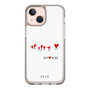 スリムプロテクションケース［ ELLE - Let who love me follow me - ホワイト ］