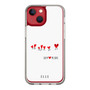 スリムプロテクションケース［ ELLE - Let who love me follow me - ホワイト ］