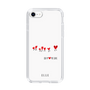 スリムプロテクションケース［ ELLE - Let who love me follow me - ホワイト ］