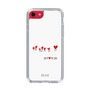 スリムプロテクションケース［ ELLE - Let who love me follow me - ホワイト ］