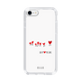 スリムプロテクションケース［ ELLE - Let who love me follow me - ホワイト ］