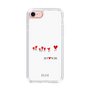 スリムプロテクションケース［ ELLE - Let who love me follow me - ホワイト ］