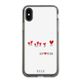 スリムプロテクションケース［ ELLE - Let who love me follow me - ホワイト ］