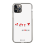 スリムプロテクションケース［ ELLE - Let who love me follow me - ホワイト ］