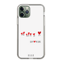 スリムプロテクションケース［ ELLE - Let who love me follow me - ホワイト ］