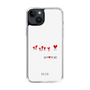 スリムプロテクションケース［ ELLE - Let who love me follow me - ホワイト ］
