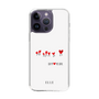 スリムプロテクションケース［ ELLE - Let who love me follow me - ホワイト ］
