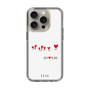 スリムプロテクションケース［ ELLE - Let who love me follow me - ホワイト ］