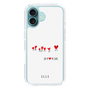 スリムプロテクションケース［ ELLE - Let who love me follow me - ホワイト ］
