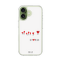 スリムプロテクションケース［ ELLE - Let who love me follow me - ホワイト ］