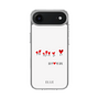 スリムプロテクションケース［ ELLE - Let who love me follow me - ホワイト ］