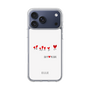 スリムプロテクションケース［ ELLE - Let who love me follow me - ホワイト ］