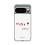 スリムプロテクションケース［ ELLE - Let who love me follow me - ホワイト ］