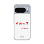 スリムプロテクションケース［ ELLE - Let who love me follow me - ホワイト ］