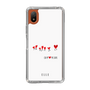 スリムプロテクションケース［ ELLE - Let who love me follow me - ホワイト ］
