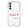 スリムプロテクションケース［ ELLE - Let who love me follow me - ホワイト ］