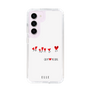 スリムプロテクションケース［ ELLE - Let who love me follow me - ホワイト ］