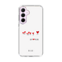 スリムプロテクションケース［ ELLE - Let who love me follow me - ホワイト ］