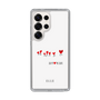 スリムプロテクションケース［ ELLE - Let who love me follow me - ホワイト ］