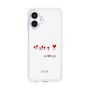 スリムプロテクションケース［ ELLE - Let who love me follow me - ホワイト ］