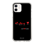 スリムプロテクションケース［ ELLE - Let who love me follow me - ブラック ］