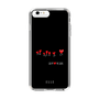 スリムプロテクションケース［ ELLE - Let who love me follow me - ブラック ］