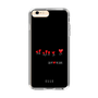 スリムプロテクションケース［ ELLE - Let who love me follow me - ブラック ］