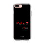 スリムプロテクションケース［ ELLE - Let who love me follow me - ブラック ］
