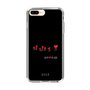 スリムプロテクションケース［ ELLE - Let who love me follow me - ブラック ］