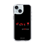 スリムプロテクションケース［ ELLE - Let who love me follow me - ブラック ］