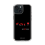 スリムプロテクションケース［ ELLE - Let who love me follow me - ブラック ］