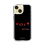 スリムプロテクションケース［ ELLE - Let who love me follow me - ブラック ］