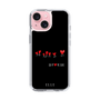 スリムプロテクションケース［ ELLE - Let who love me follow me - ブラック ］
