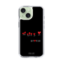スリムプロテクションケース［ ELLE - Let who love me follow me - ブラック ］