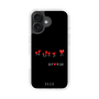スリムプロテクションケース［ ELLE - Let who love me follow me - ブラック ］