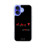 スリムプロテクションケース［ ELLE - Let who love me follow me - ブラック ］