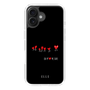 スリムプロテクションケース［ ELLE - Let who love me follow me - ブラック ］