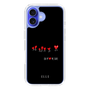 スリムプロテクションケース［ ELLE - Let who love me follow me - ブラック ］