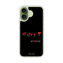 スリムプロテクションケース［ ELLE - Let who love me follow me - ブラック ］
