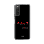 スリムプロテクションケース［ ELLE - Let who love me follow me - ブラック ］