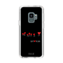 スリムプロテクションケース［ ELLE - Let who love me follow me - ブラック ］