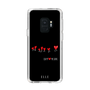 スリムプロテクションケース［ ELLE - Let who love me follow me - ブラック ］