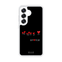 スリムプロテクションケース［ ELLE - Let who love me follow me - ブラック ］